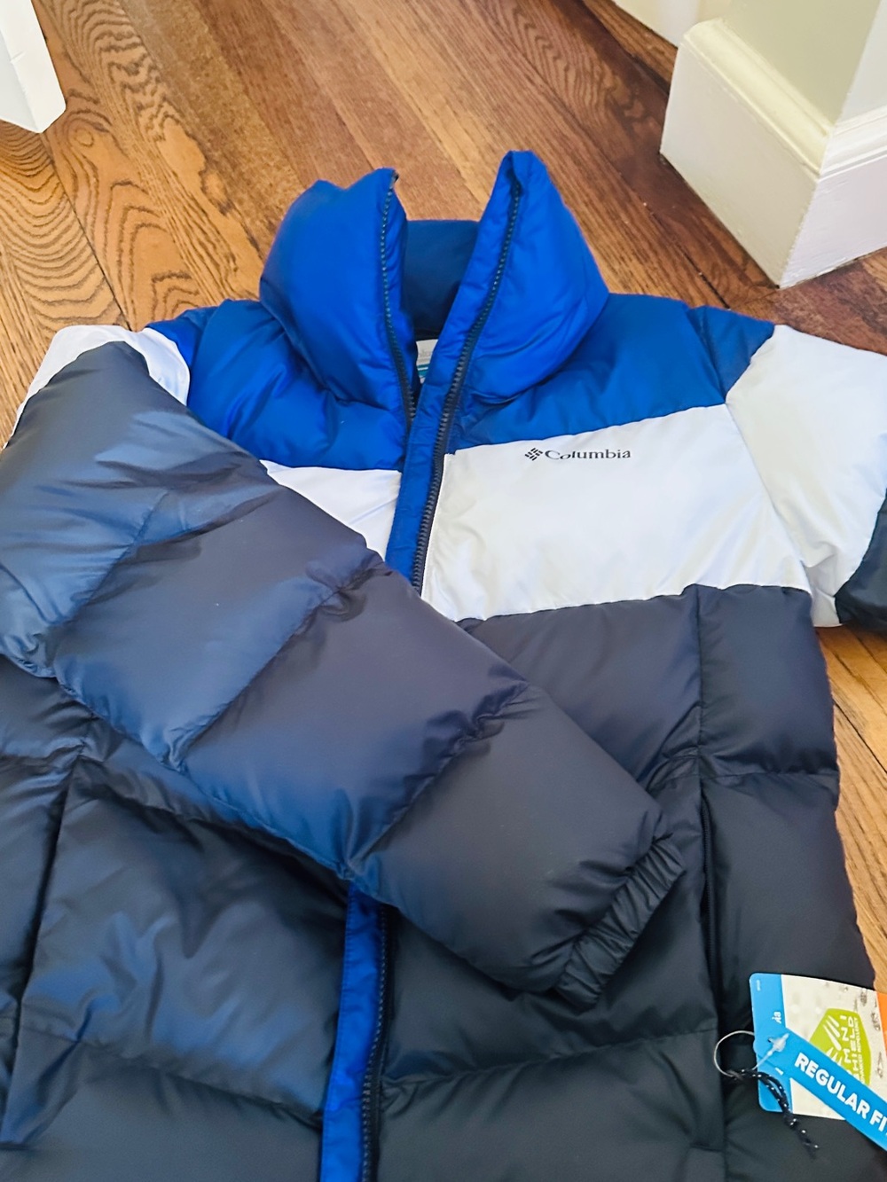 Columbia Navy & Blue Regular Fit Jacket
